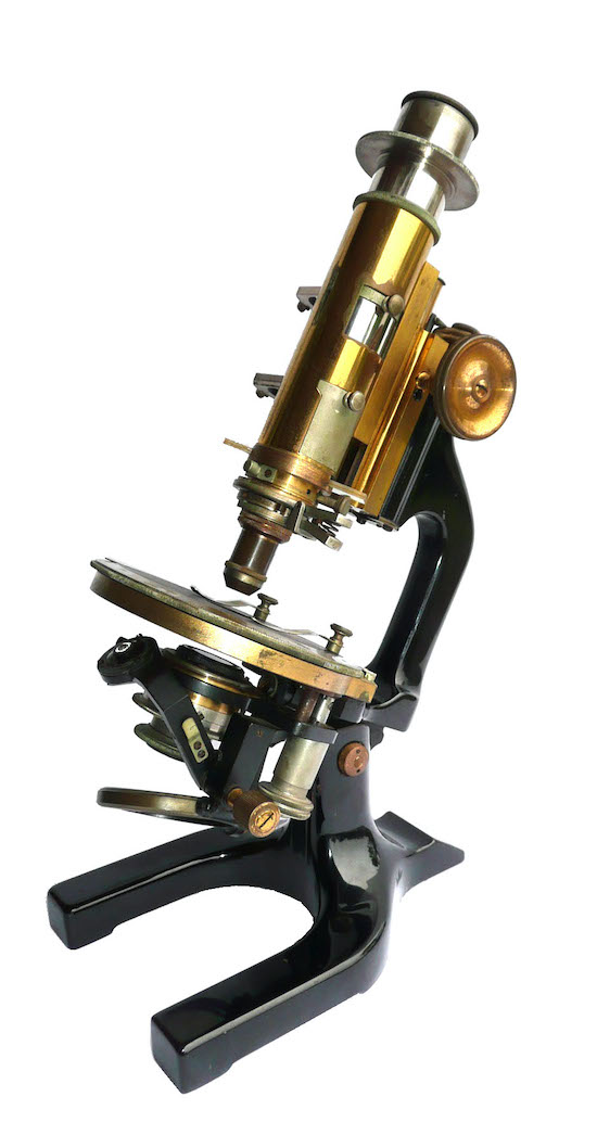 Polarizing microscope, C. Reichert, Wien